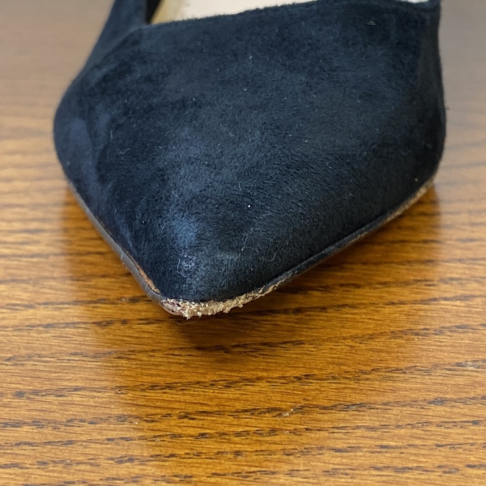 Marc Fisher Ltd Suede Pumps Block Heel Size 6 - image 3